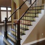 Staircase Refinishing, Hardwood Stairs, Remove Carpet, Install Oak Treads, New Stairs, Custom Stain, Custom Color, Replace Carpet with Oak Stairs, Toronto, Vaughan, GTA, Richmond Hill, Aurora, King, Newmarket, Mississauga, Brampton