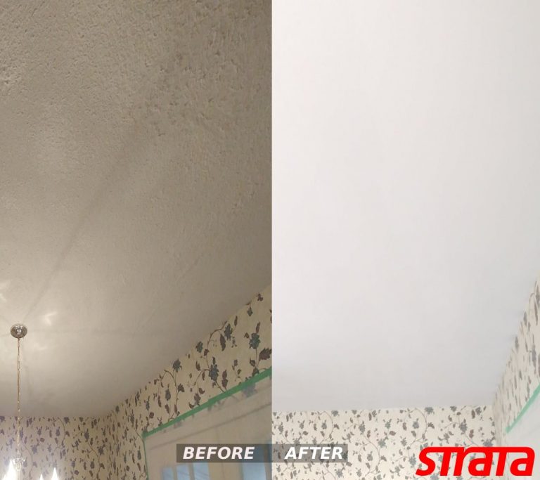 Before and After - Dustless Popcorn Removal Richmond Hill